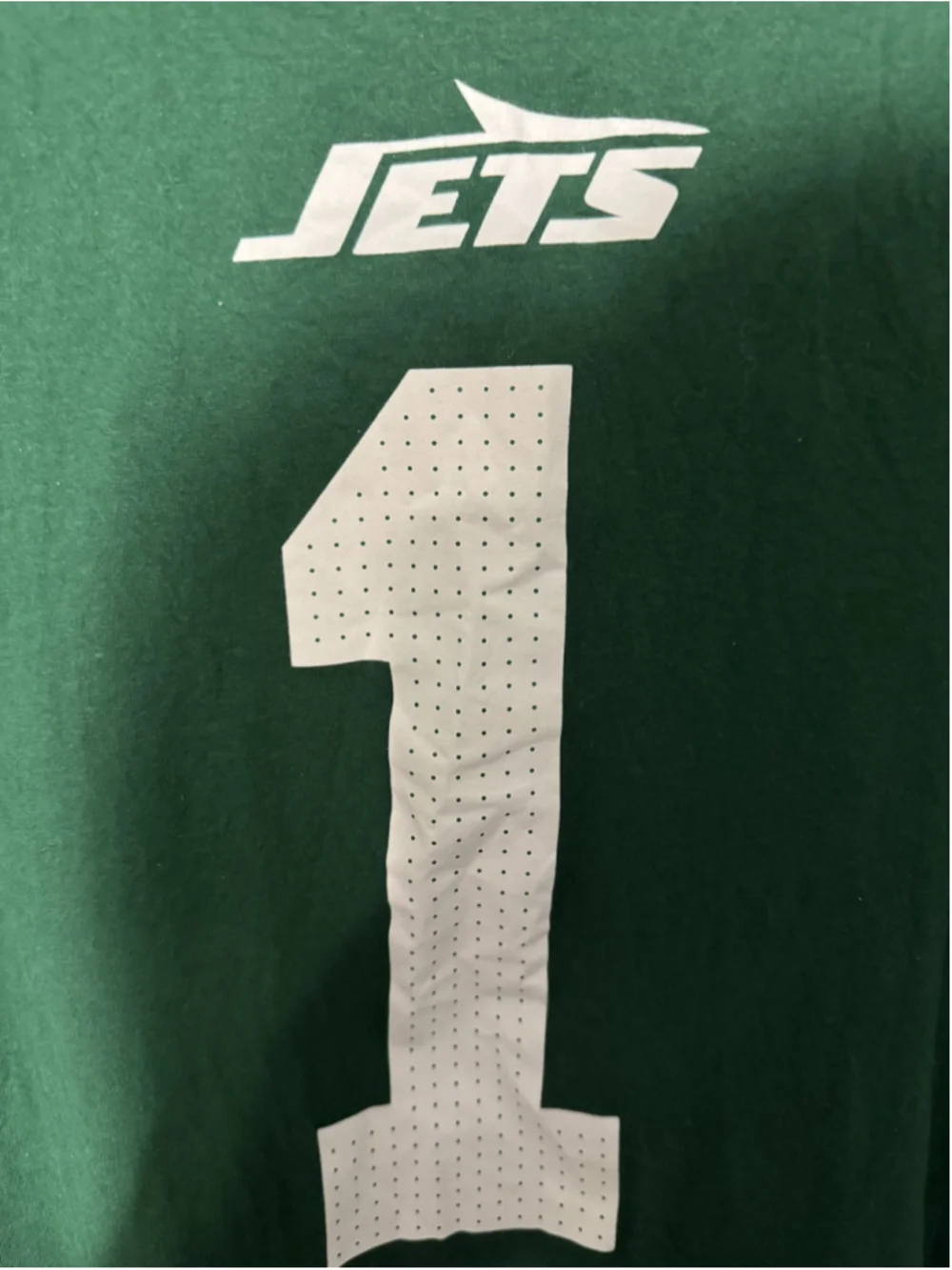 New York Jets Sauce Gardner #1 T-Shirt Nike Men's sz XXL Green